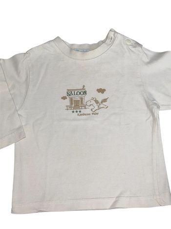 T-shirt manche longue 12 mois