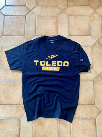 Tee shirt printed / imprimé unisexe Champion vintage Toledo Alumni