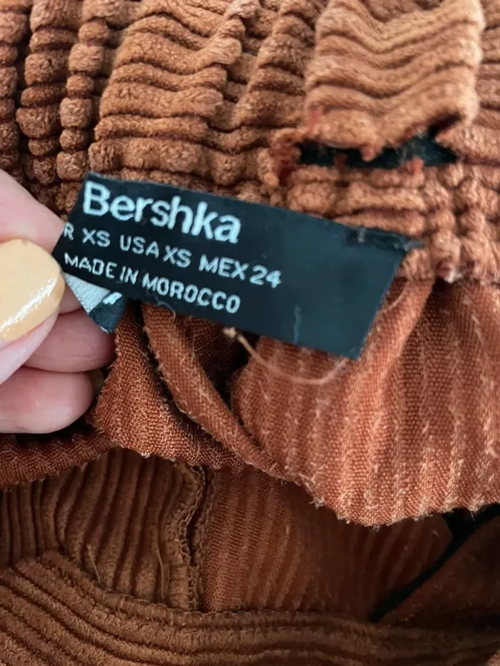 Pantalon large velours berschka XS - photo numéro 4