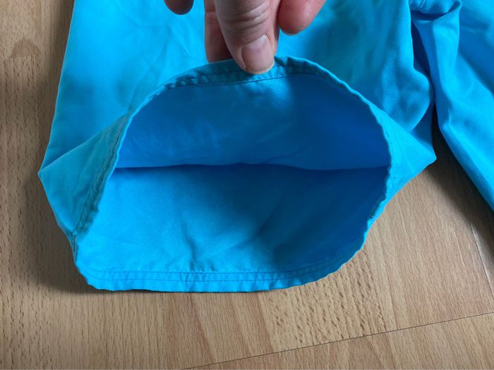 Beau short de bain/boardshort bleu turquoise T. 8 ans garçon neuf avec étiquette - photo numéro 7