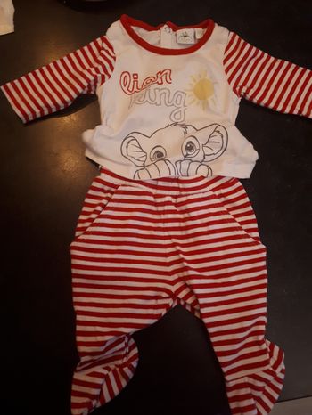 Pyjama Disney 1 mois