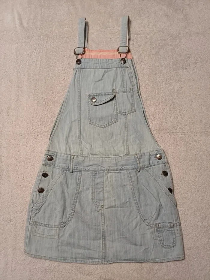 Robe salopette 38 (réf perso G-P23)(familleac72)