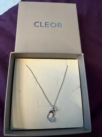 Collier et pendentif en argent