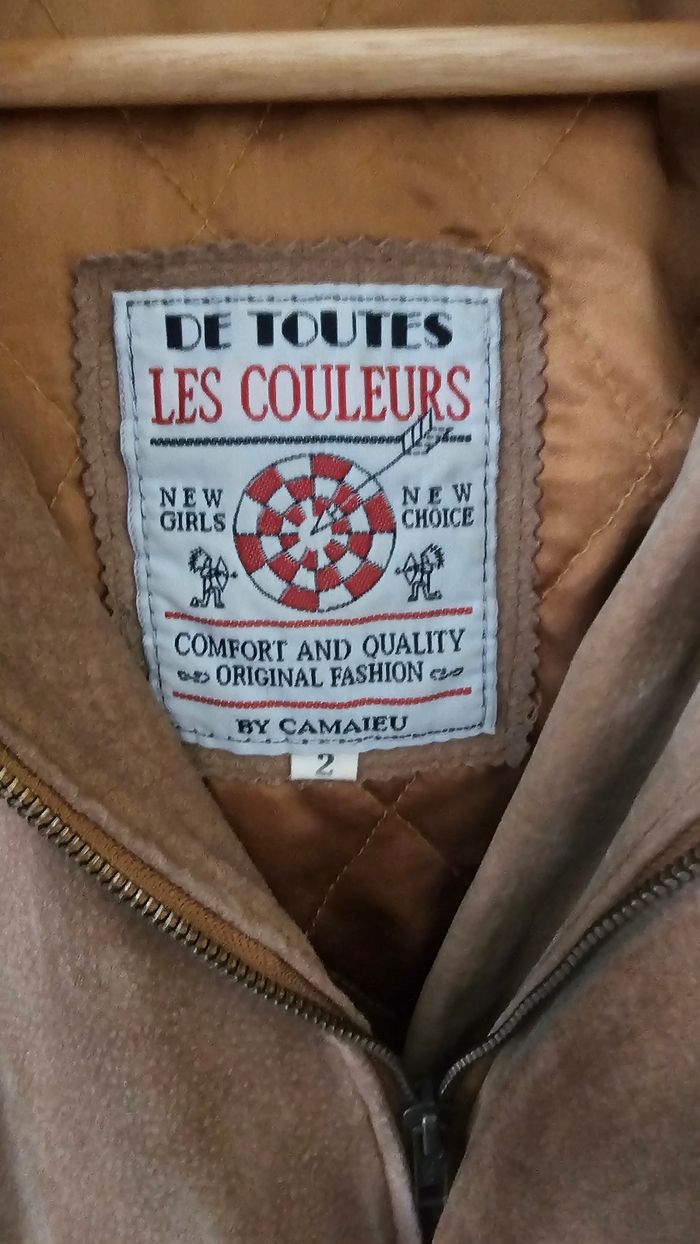 Manteau Vintage en cuir taille 38 M - photo numéro 2