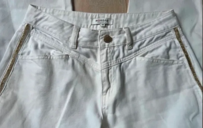 Pantalon blanc Morgan - photo numéro 2
