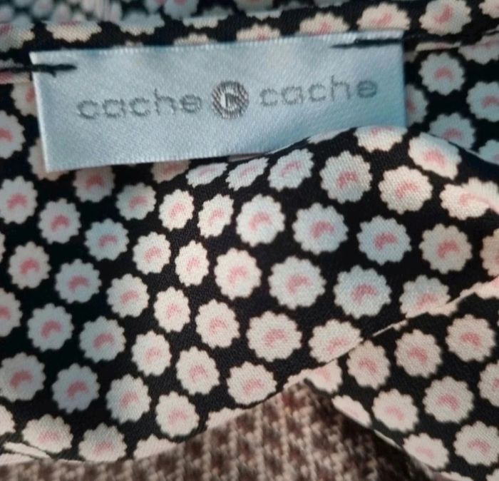 Blouse à motifs manches retroussable 36 - photo numéro 3
