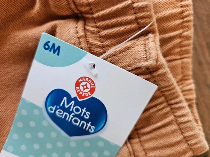 Pantalon chaud doublé bébé garçon 6mois - photo numéro 3