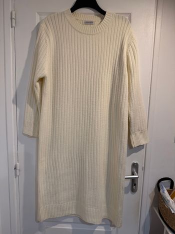 Robe longue en laine