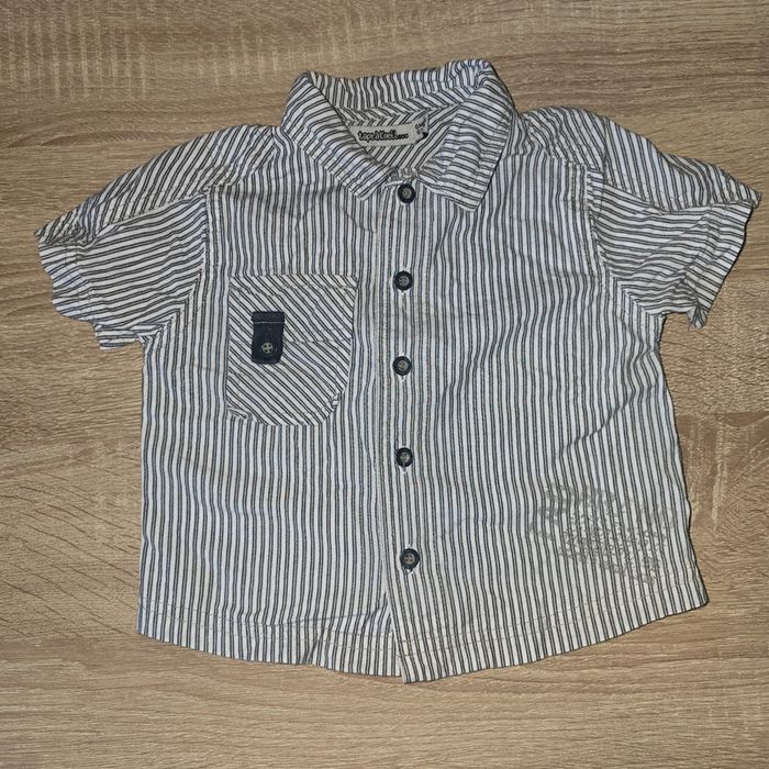 Chemise manche courte tape à l'œil 6 mois