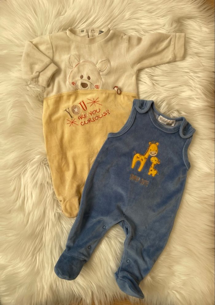Pyjamas pour bébé garçon 1mois