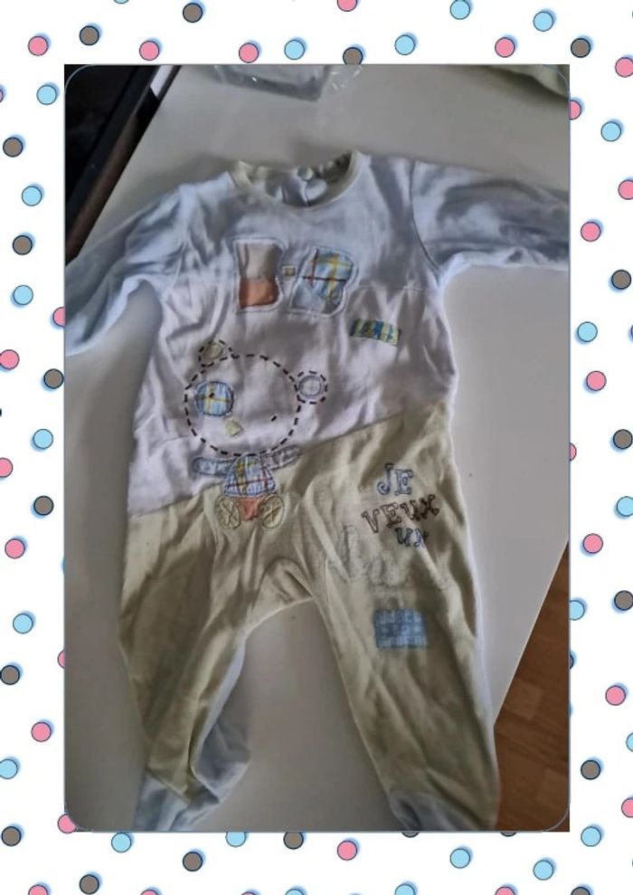 Lot de 7 pyjamas – Taille 6 mois – Très bon état - photo numéro 8