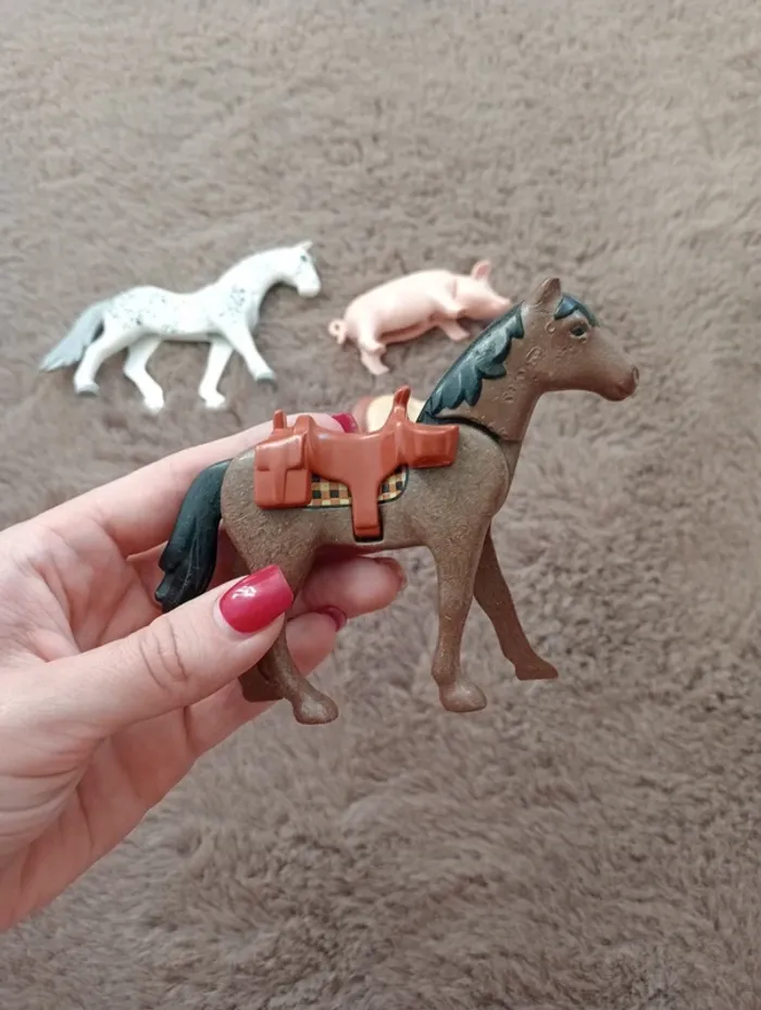 Lot de 4 figurines playmobil animaux - photo numéro 4