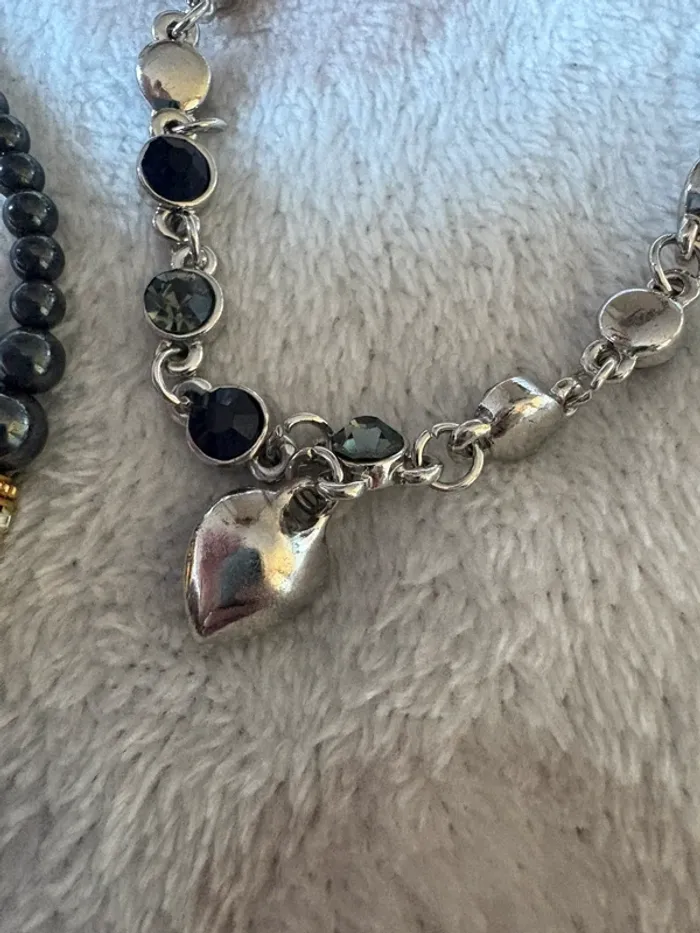 Ensemble pendentif cœur - photo numéro 6