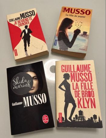 Lot de 4 Livres Guillaume Musso