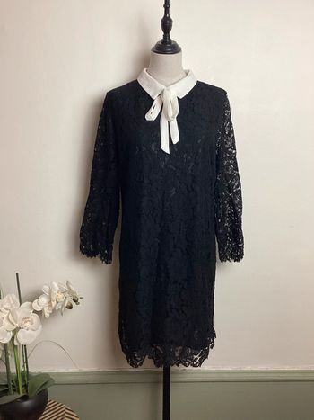 Robe noire brodée Lili&Lala 38