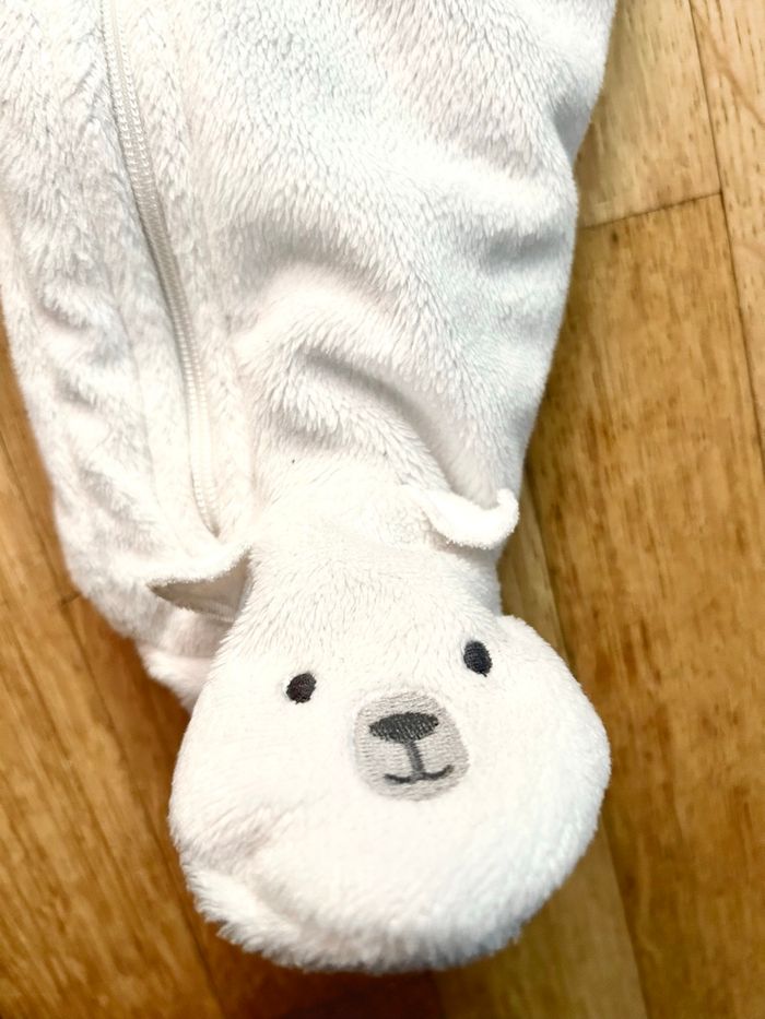 Combinaison pilote Ours polaire - 0/3 mois ❄️ - photo numéro 6