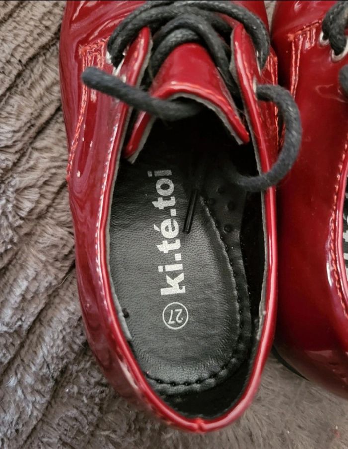 Chaussures vernis rouge 27 - photo numéro 7