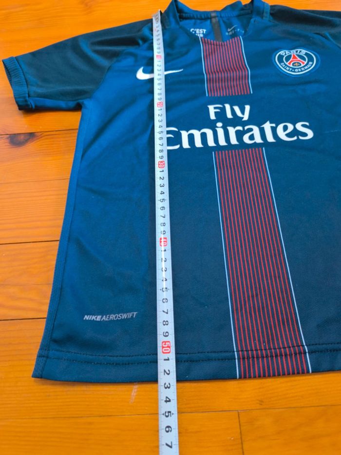 Maillot de foot du PSG - 2016 - Nike - Marine/rouge - Taille S (24) enfant - photo numéro 8