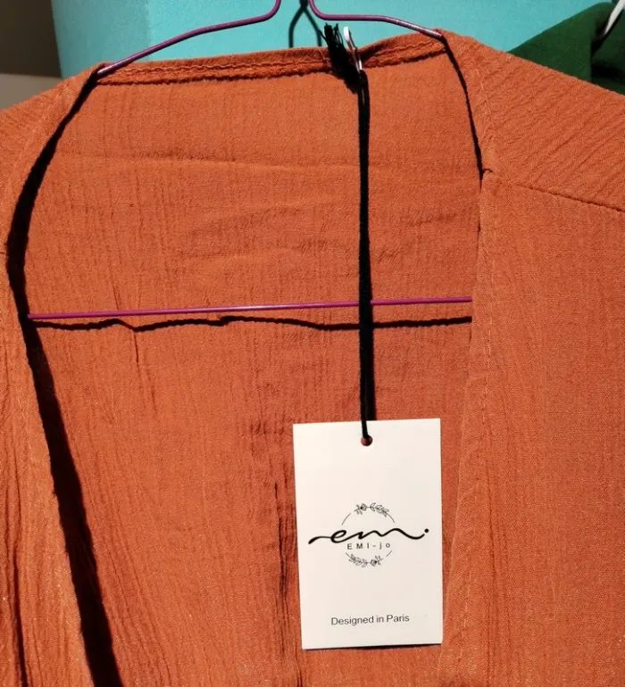 Magnifique robe neuve brique - photo numéro 8