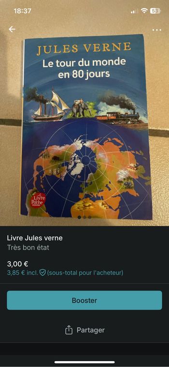 Livre Jules verne