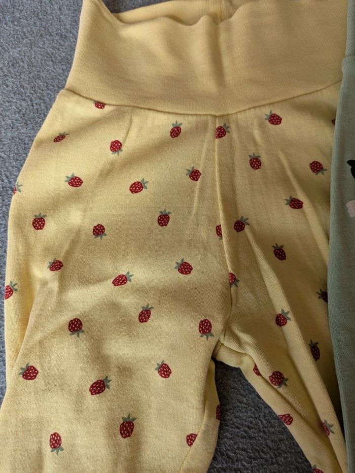 Lot de 2 très beaux pantalons Lupilu bébé fille - photo numéro 5