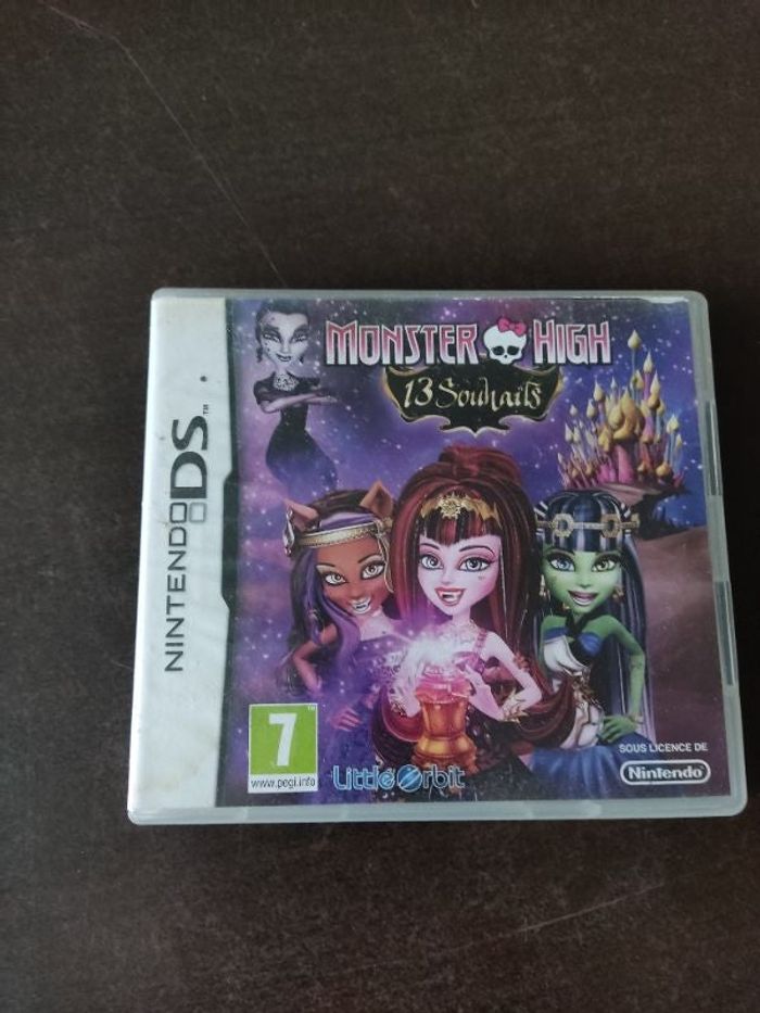 Jeu 3DS Monster high 13 souhaits