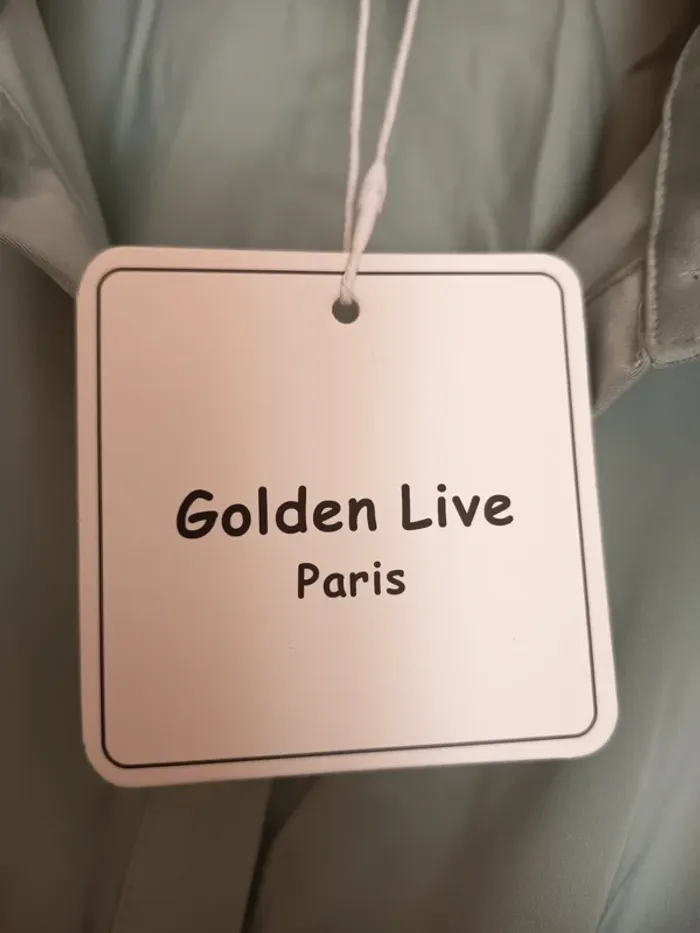 Robe soirée manches longues Golden live (A59) - photo numéro 5