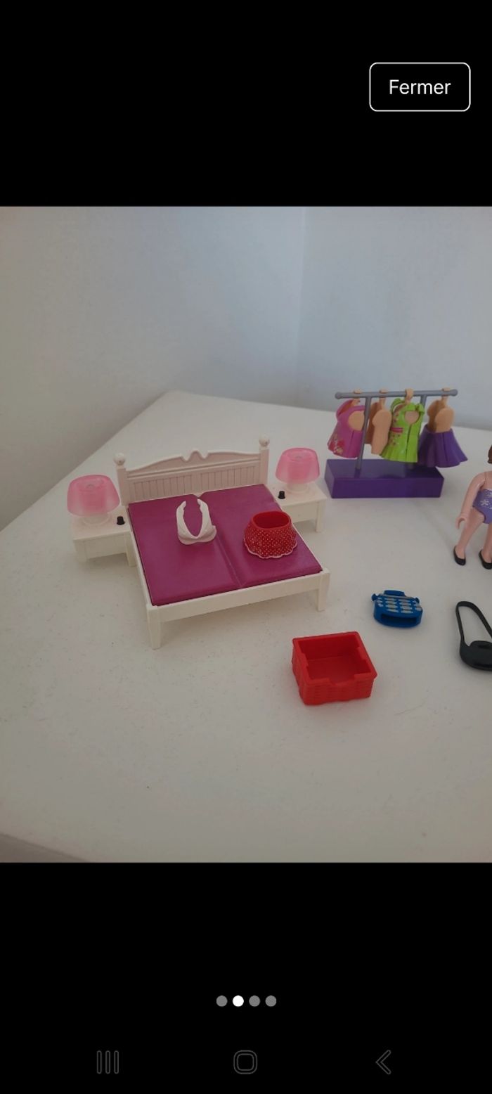 Chambre playmobil avec espace couture 70208 - photo numéro 2