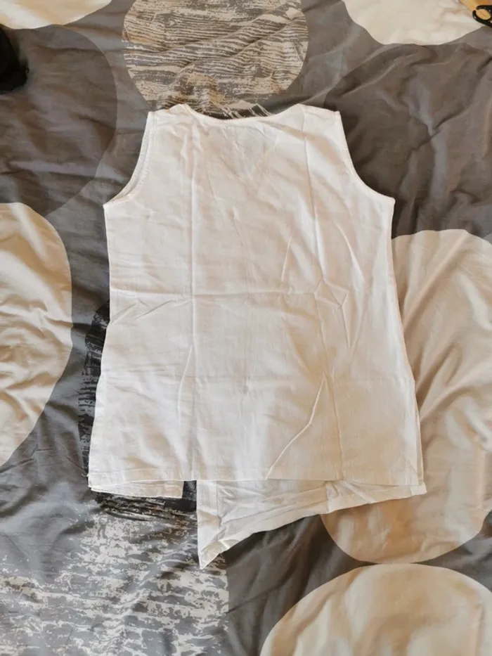Débardeur blanc du nil taille 3 - photo numéro 2