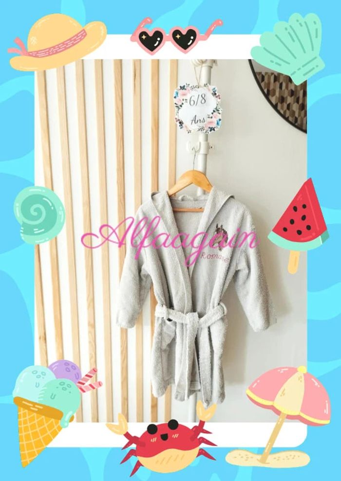 Peignoir Zara romane 6/8ans