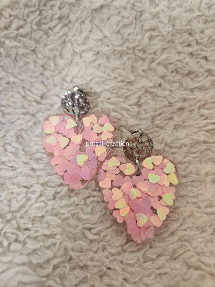 Boucle fantaisie coeur - photo numéro 5