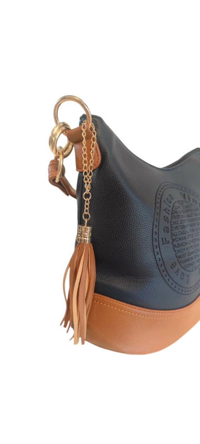 Sac à main bandoulière style vintage chic - photo numéro 4