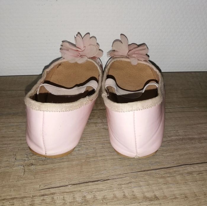 Ballerines roses Pointure 29 Gémo avec élastique - photo numéro 2