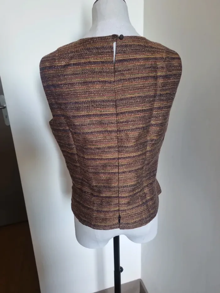Haut Sassia sans manches – Chic & texturé - photo numéro 4