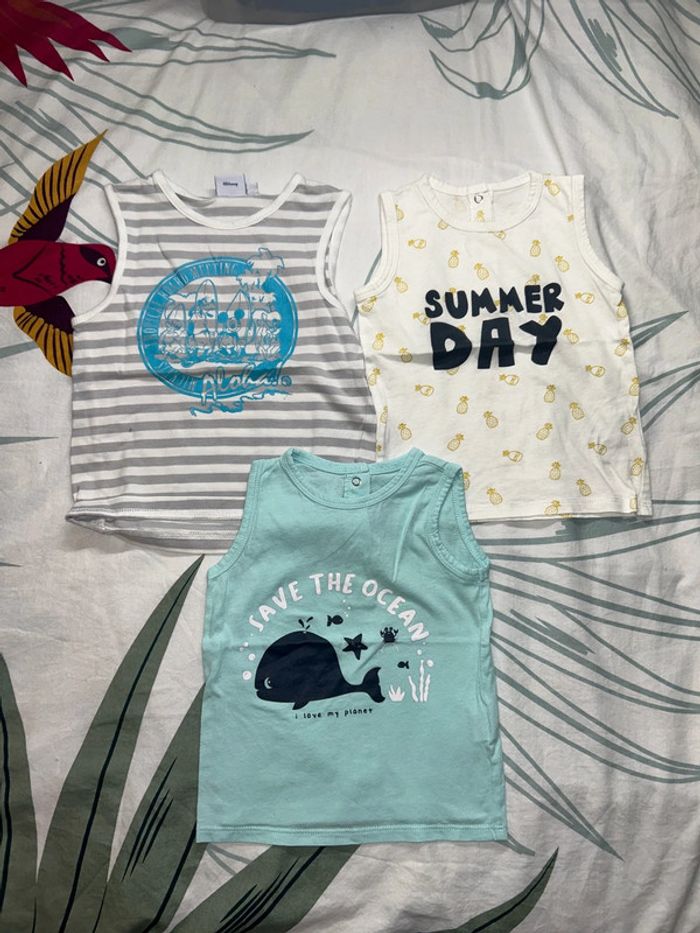 Lot de 3 débardeurs Kiabi