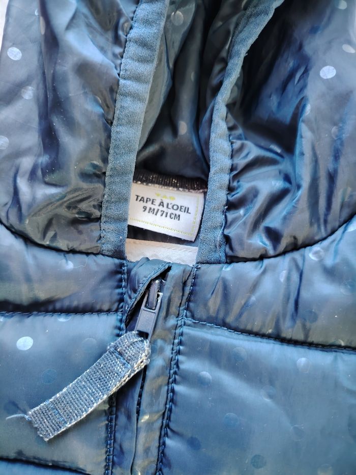 Doudoune bleu - photo numéro 5