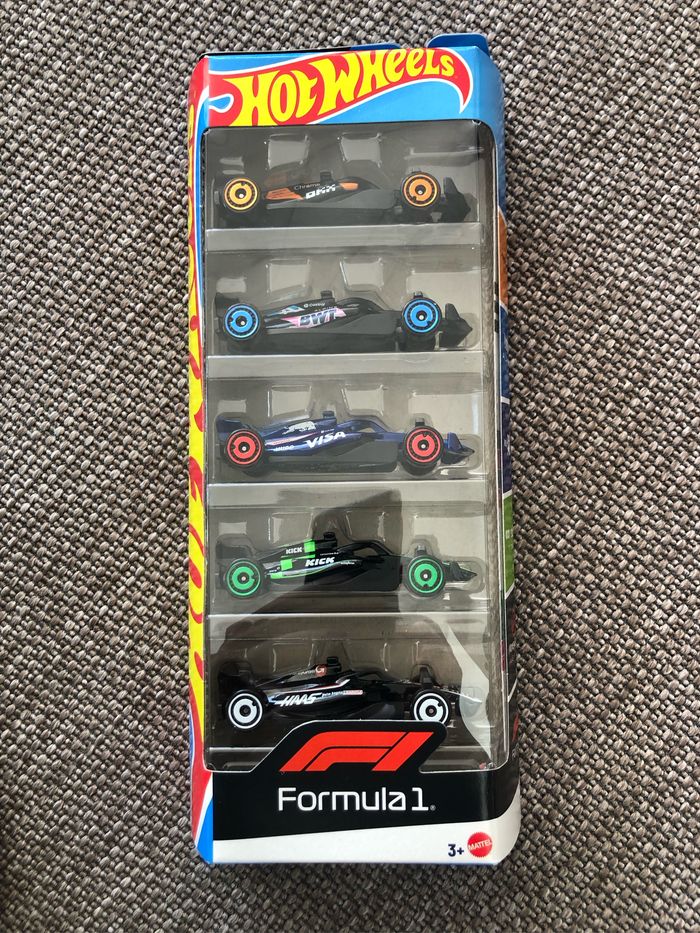 Coffret Formule 1 2025 Hot Wheels