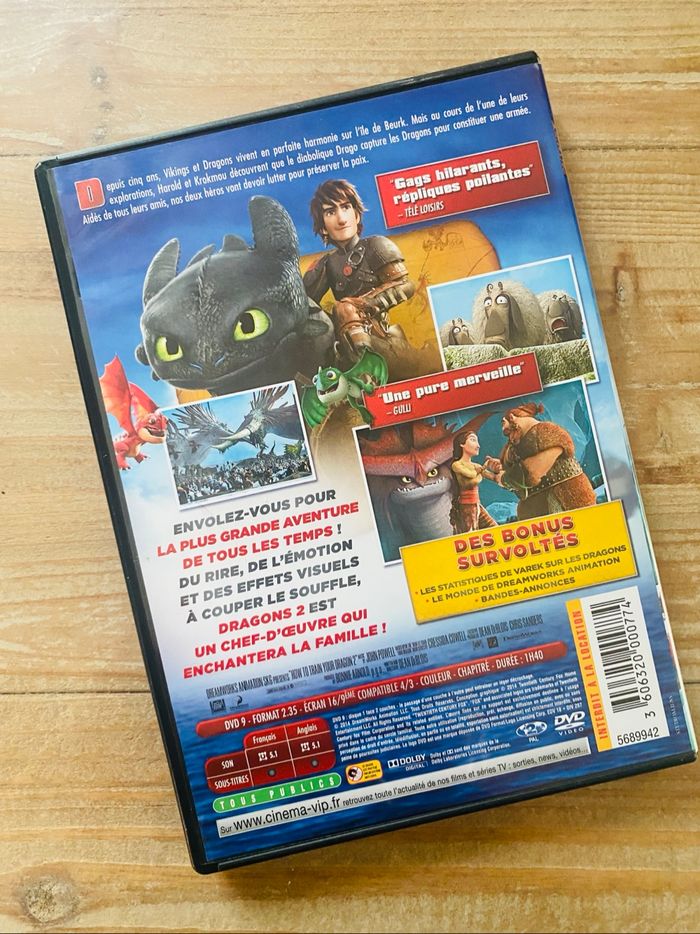 DVD Dragons 2 - photo numéro 2