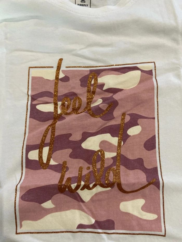 Teeshirt feel Wild firefly crème - photo numéro 4