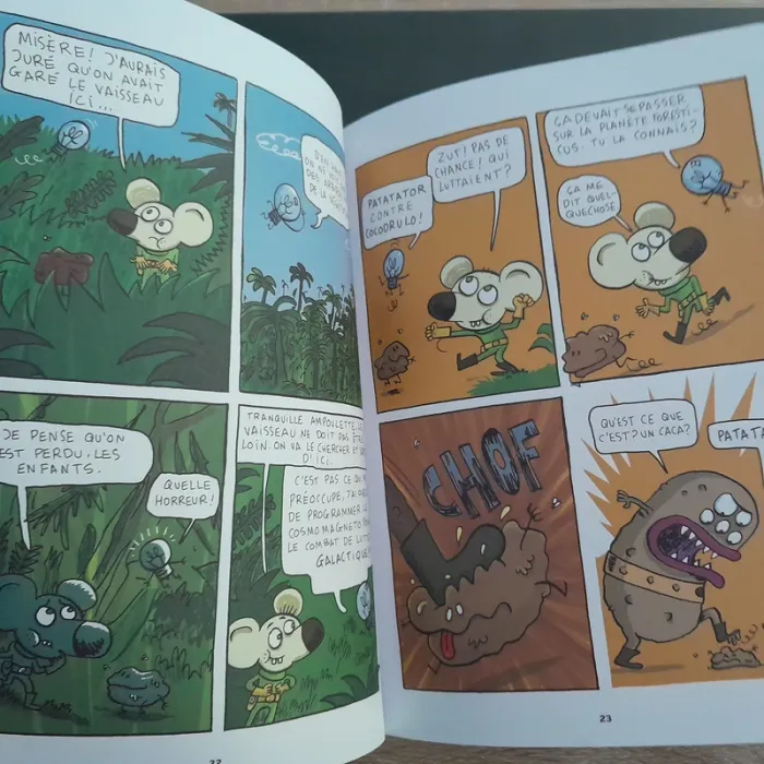 BD premières lectures 6 ans - Cosmo-souris et Ampoulette tome 1 - photo numéro 3