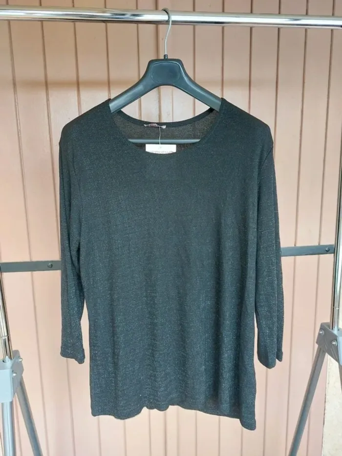 Pull fin Vetissimo taille 48 / 50 manches 3/4