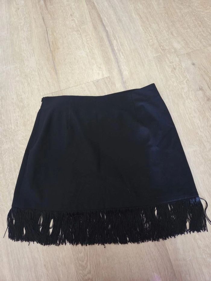 mini-jupe Zara noir taille M - photo numéro 3