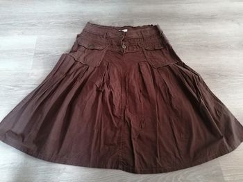 Jupe marron Yessica taille 44