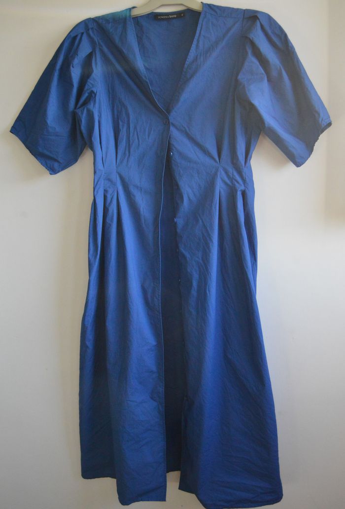Robe longue bleu cobalt – Monoprix Femme – Taille 42 – Coupe fluide & élégante