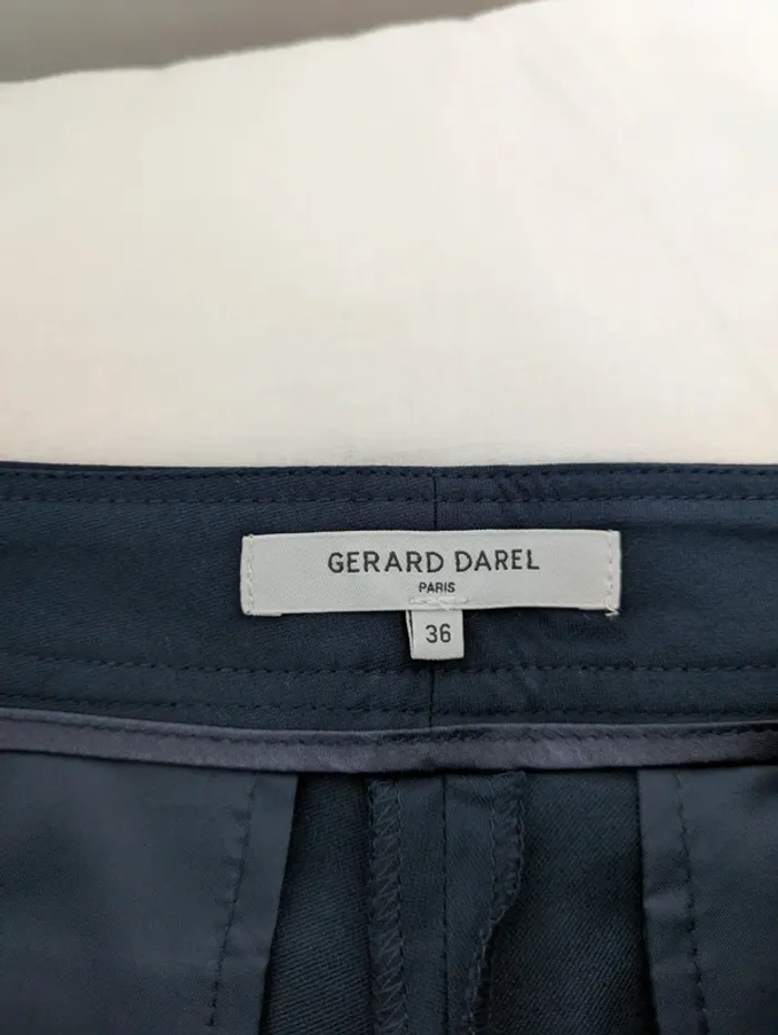 Pantalon court marine - Gerard Darel - taille 36 - photo numéro 4