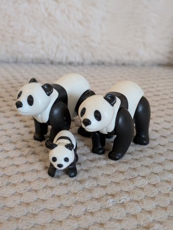Playmobil Zoo 6652 - Famille panda