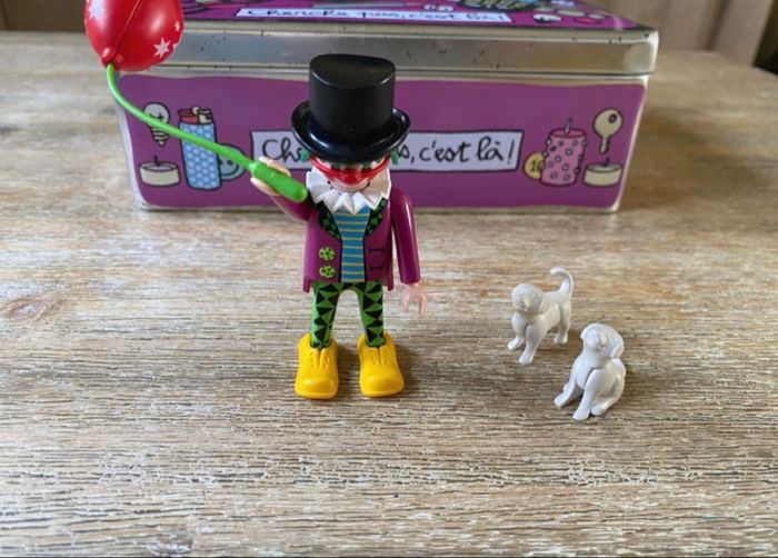 Playmobil clown avec chiens - photo numéro 2