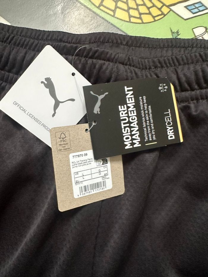 Short 3/4 entrainement Rc Lens Puma Neuf - photo numéro 4