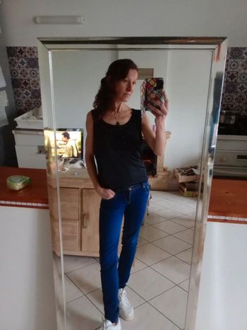 Débardeur femme L noir c 72