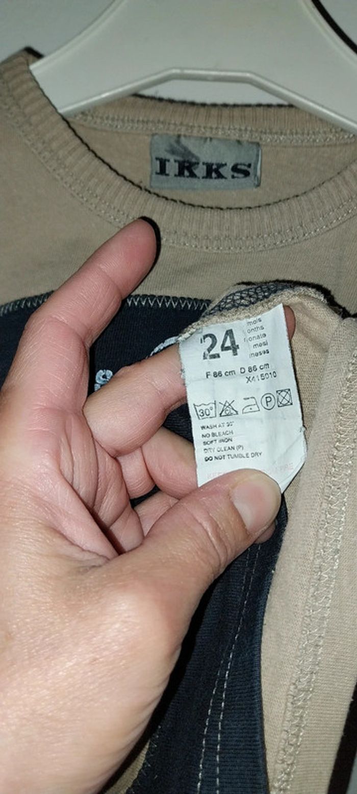 Sweat mariniere leger Ikks très bon etat 2 ans - photo numéro 4